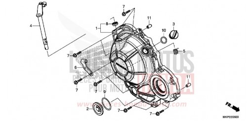 PANNEAU CARTER-MOTEUR D. CB500FAK de 2019
